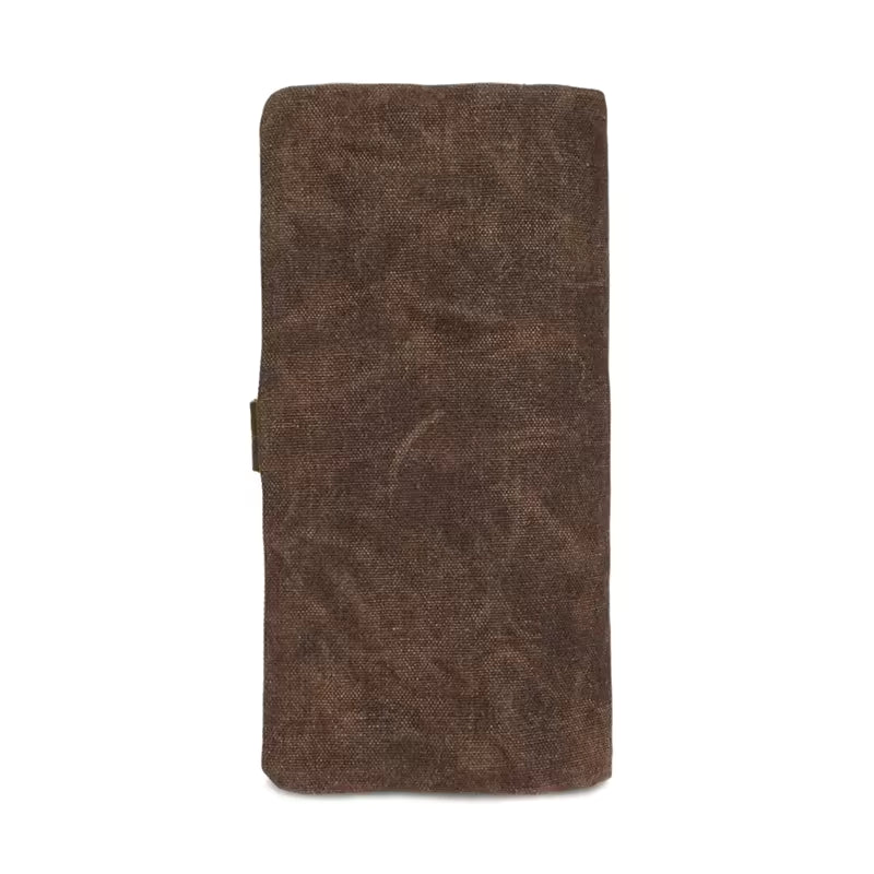 Lång plånbok med dragkedjefack